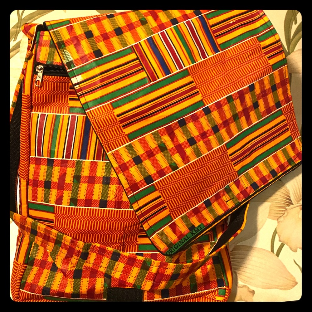 African Kente Crossbody Bag
